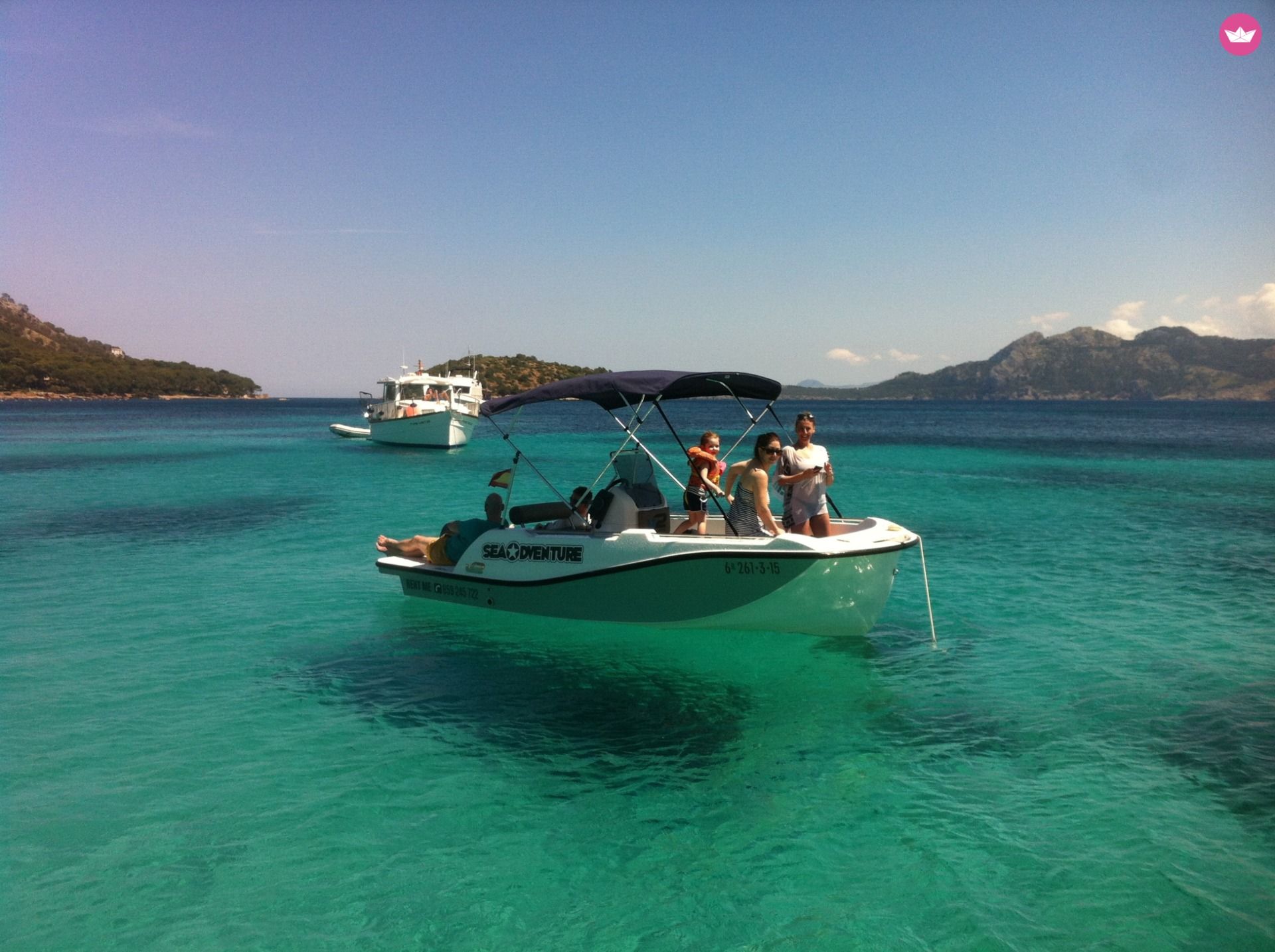 Bateau sans permis V2 v2 15cv 2
