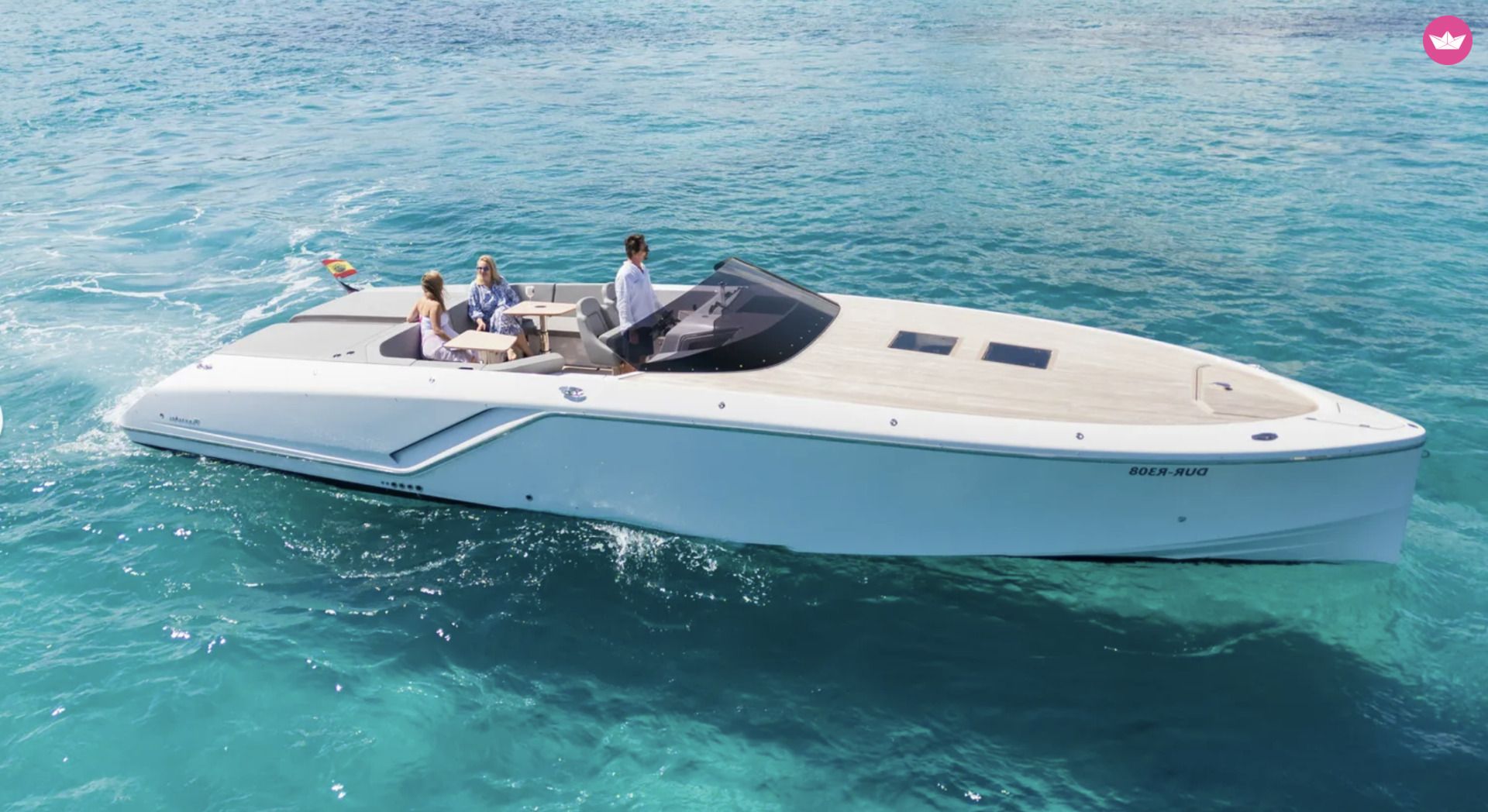 Bateau à moteur Frausher 38 800cv
