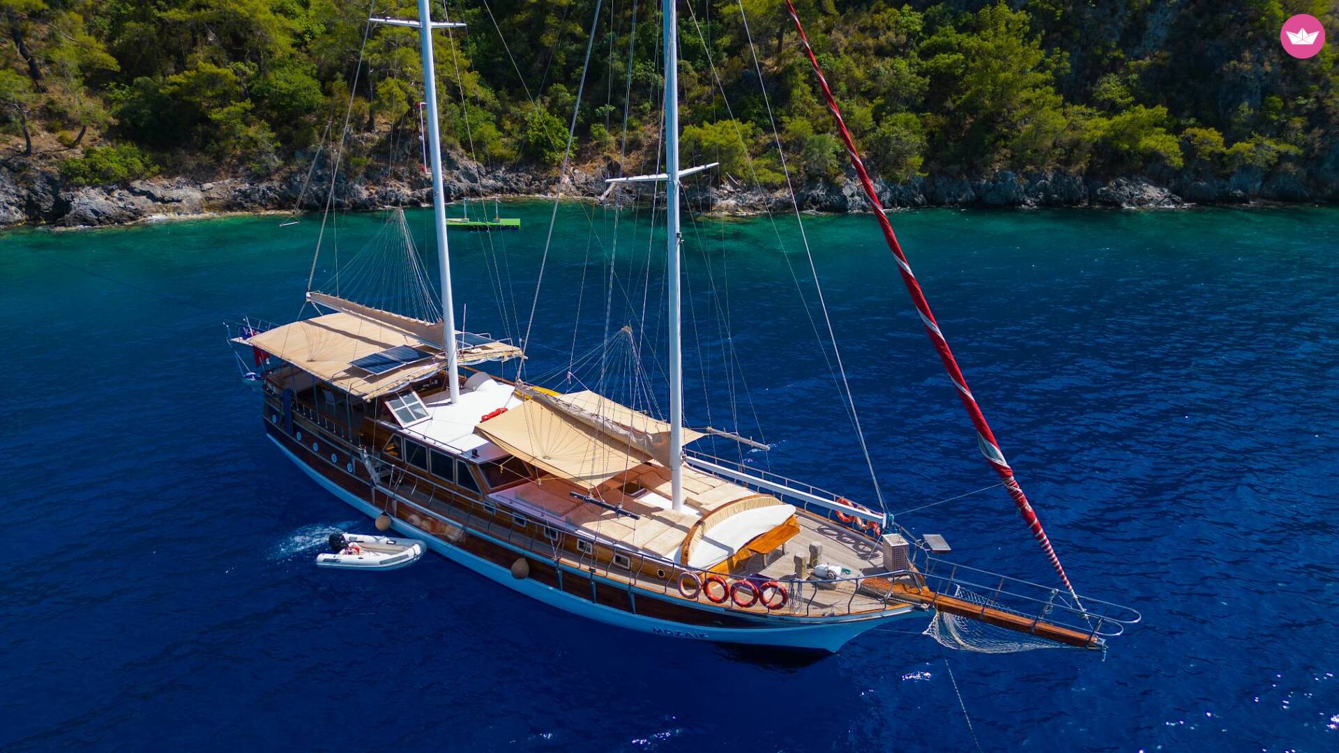 Goélette Traditional Luxury Gulet Cerammic 26m 5