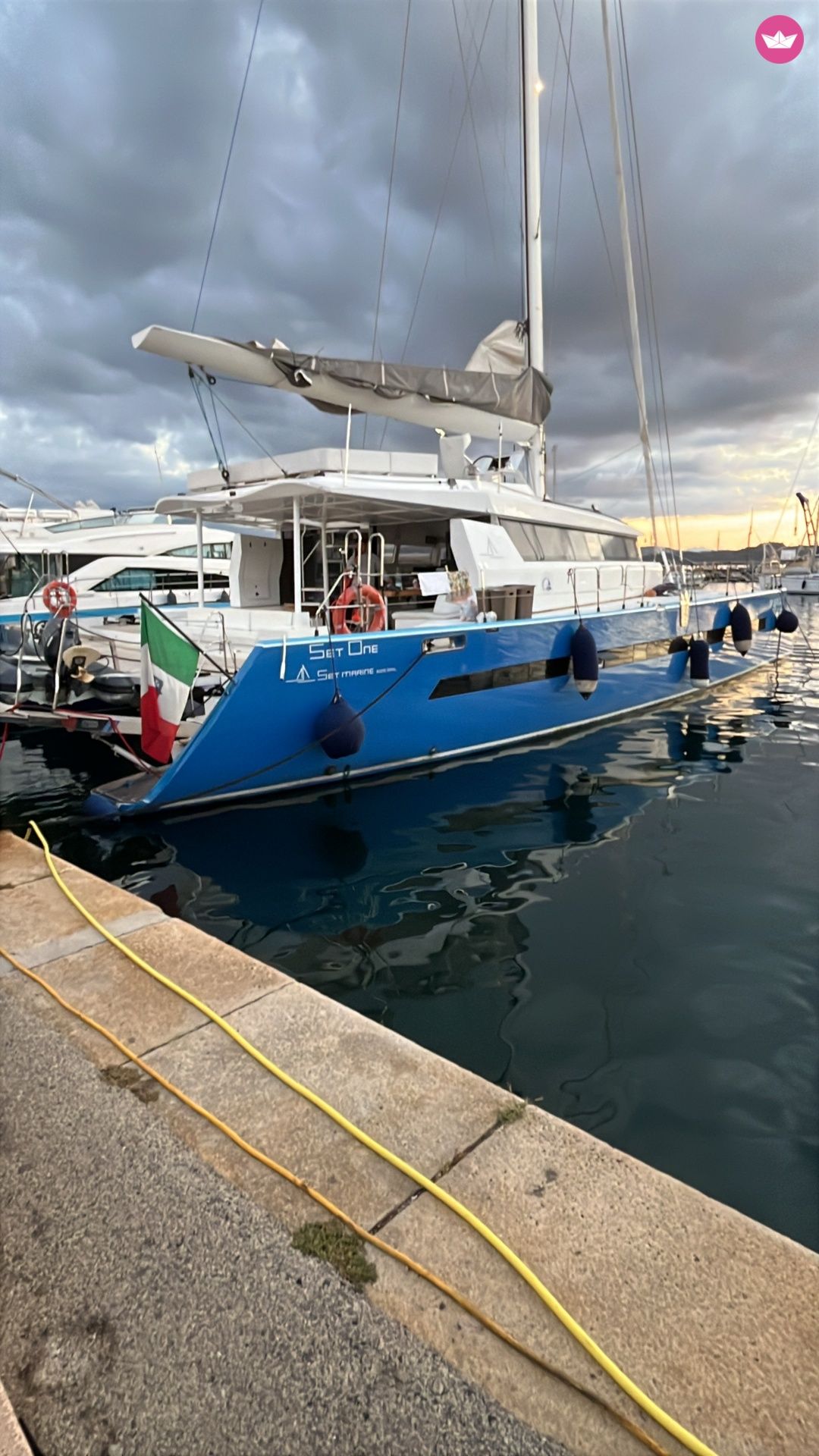 Catamaran set marine set one 20m 3