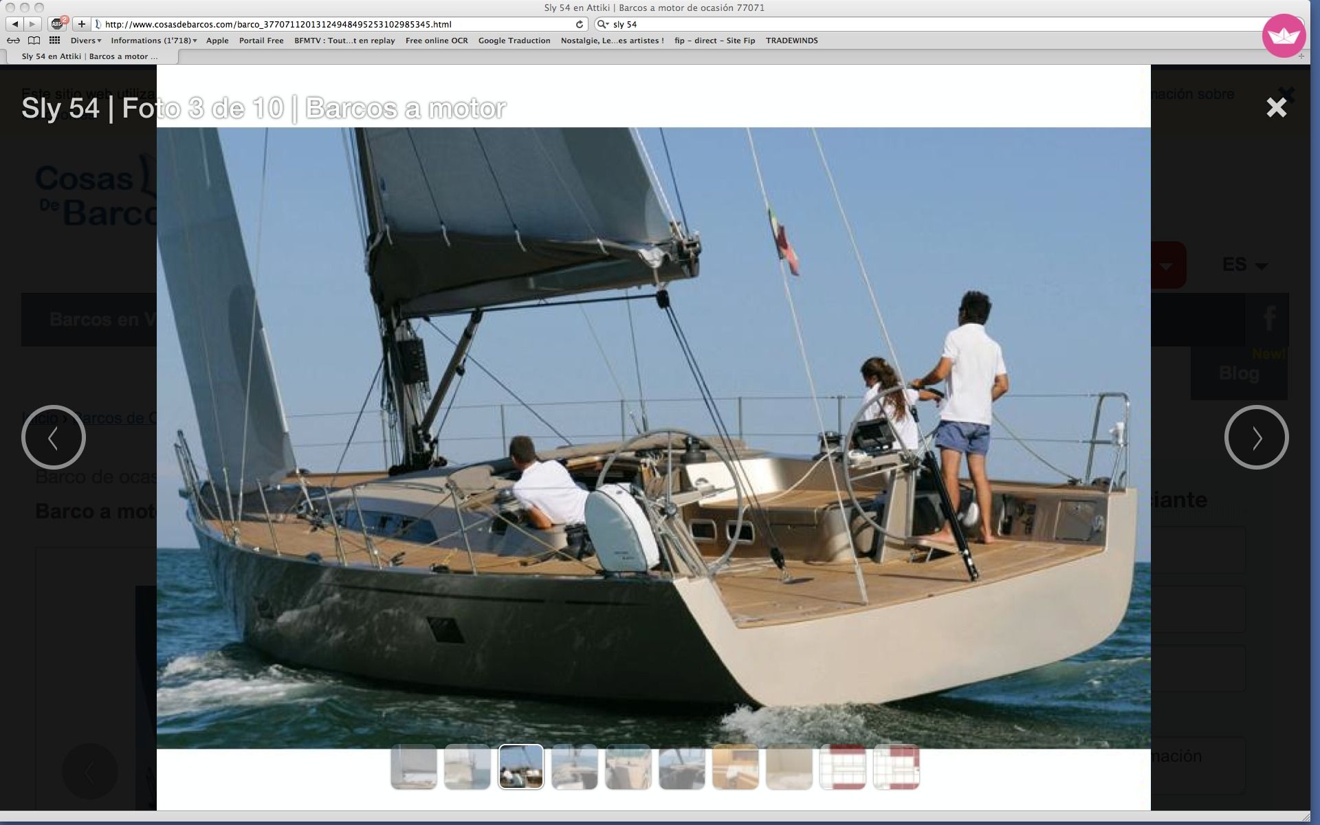 Charter Sailboat Sly-Grand Soleil Sly 54 Bonifacio