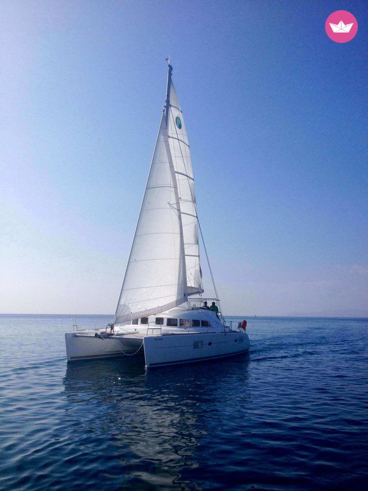 Rental catamaran in Athens  