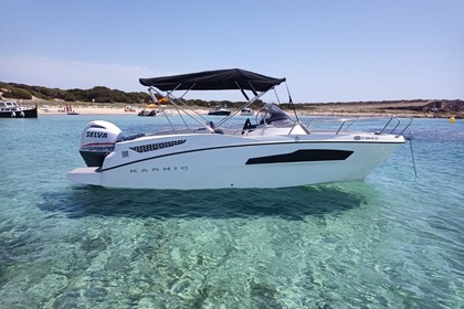 Miete Motorboot Karnic 601sl S'Estanyol de Migjorn