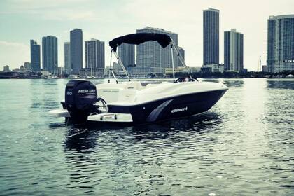 Rental Motorboat BAYLINER ELEMENT 4S Miami