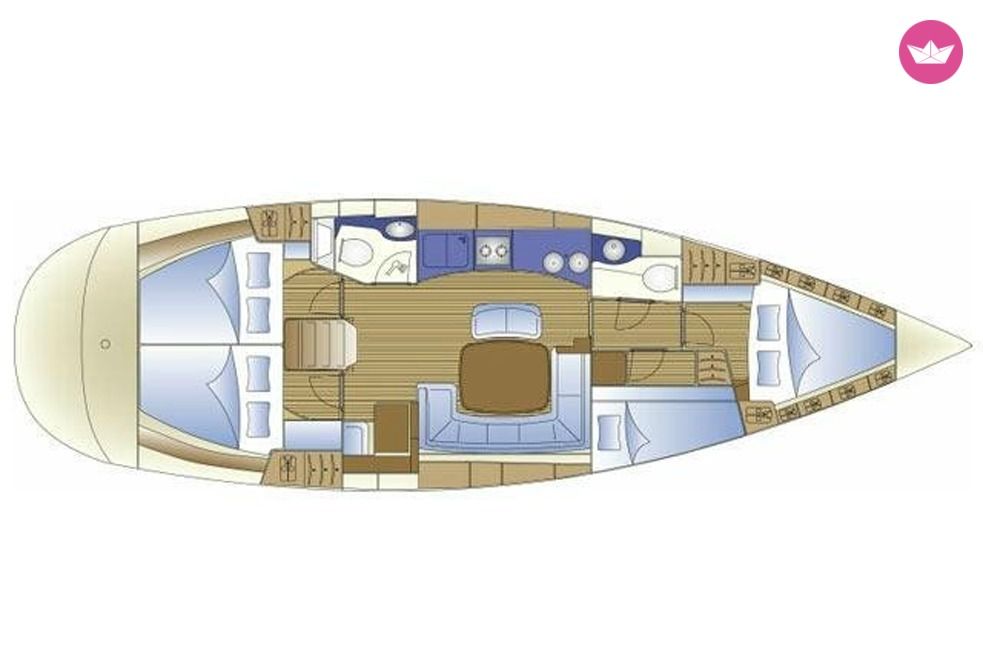 Rental Sailboat Bavaria 44 Athens