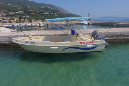 Rental Motorboat Poseidon 510 Corfu