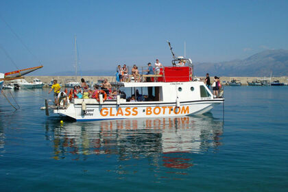 Rental Motorboat PIKILOS BY REGENT HELLAS GLASSBOTTOM BOAT Heraklion