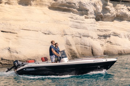 Rental Motorboat Poseidon Blu Water 185 Milos