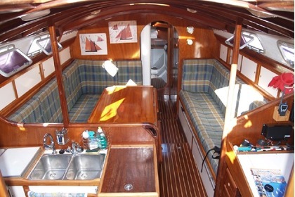 Cotre bermudien SANGERMANI , 17 mètres , 4 cabines doubles, palmarès en régates classiques