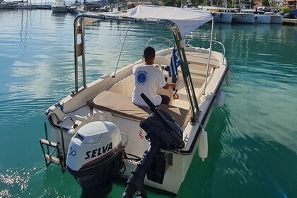 Charter Boat without licence  Nireus 550 Corfu