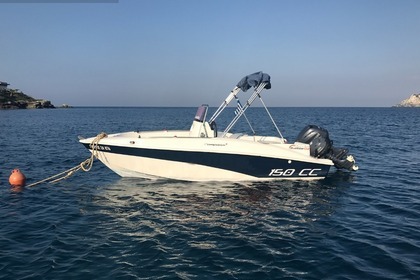 Charter Motorboat Compass 150cc Agia Pelagia