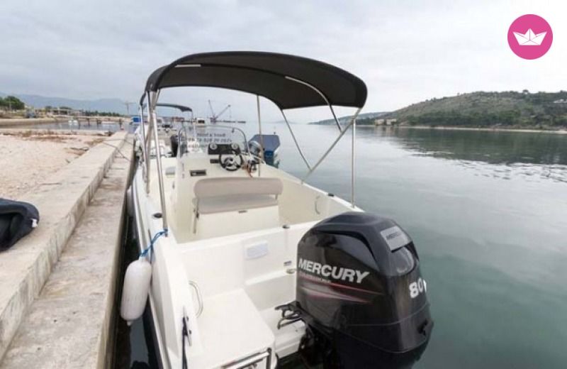 Motorboat Quicksilver 505 Open for hire