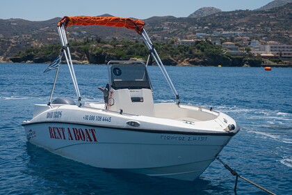 Hire Boat without licence  Compass 150cc Agia Pelagia