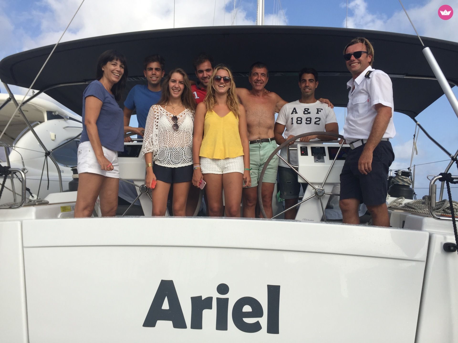 Charter sailboat in Ibiza  