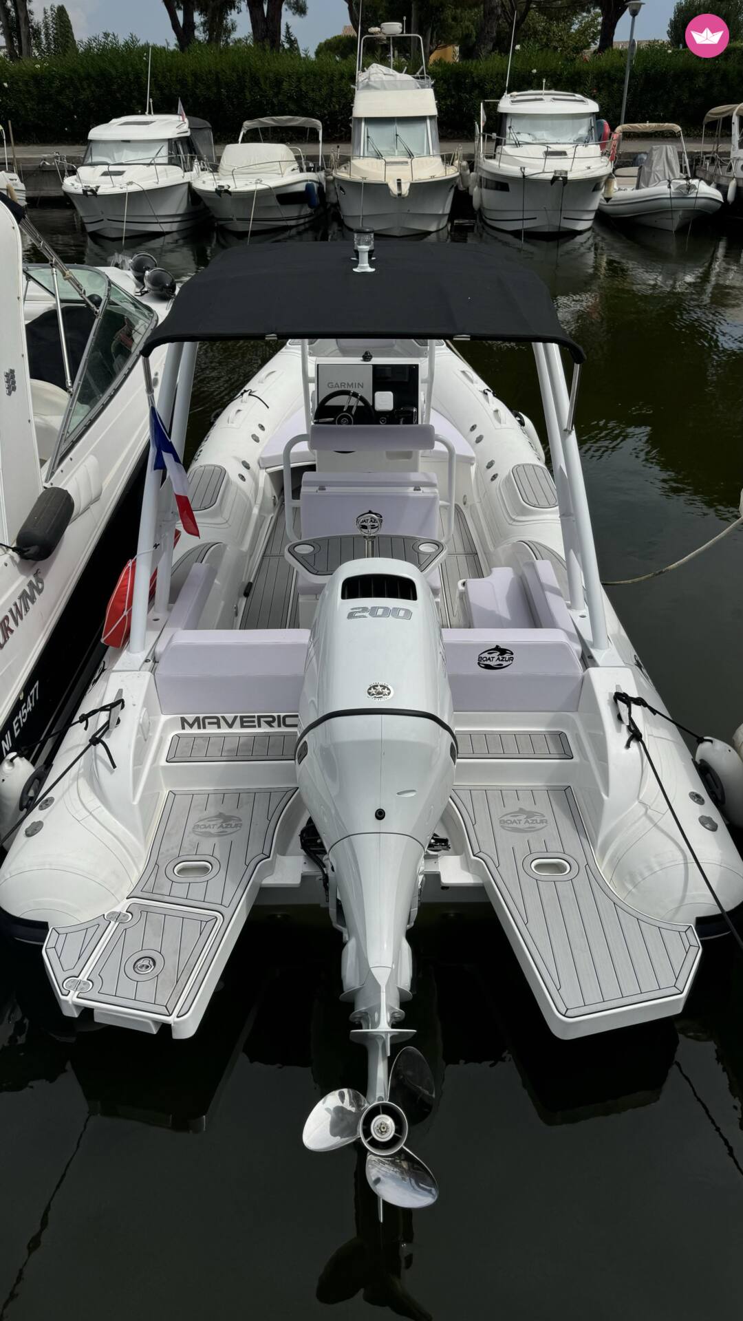 Semi-rigide Boat Azur RIVIERA 680 200cv 2