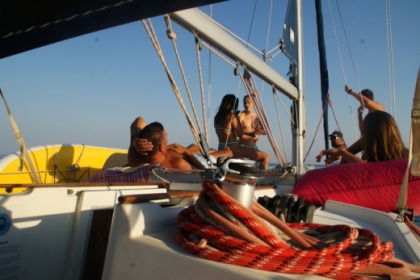 Ven disfrutar de este fantástico Velero en Costa de Sitges