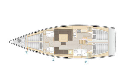Hyra båt Segelbåt Hanse Yachts Hanse 458 Biograd na Moru