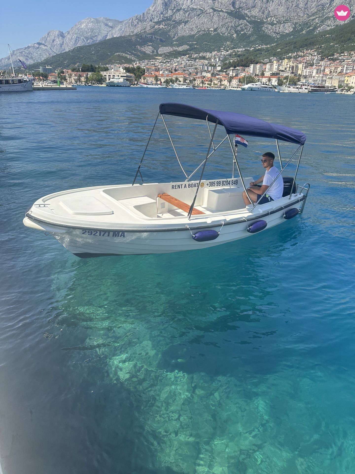 Bateau à moteur Adria Adria m sport 500 8cv 3