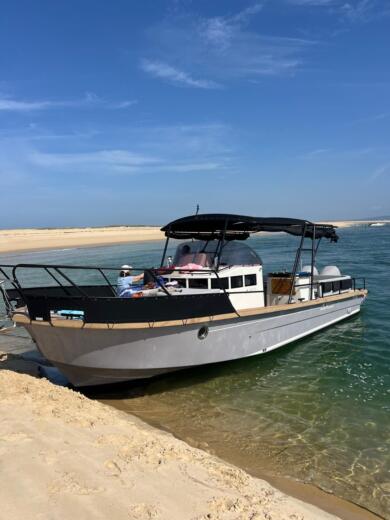 Arcachon Motorboat Beacher V10.2 Croisière alt tag text