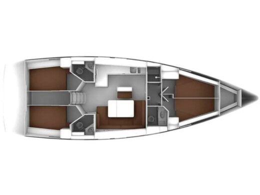 Sailboat  Bavaria Cruiser 46 Boat design plan