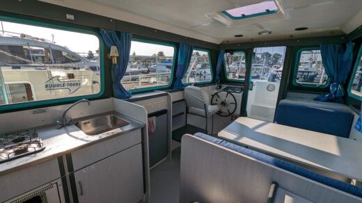 Houseboat Vetus 900 (ZEK) boat plan