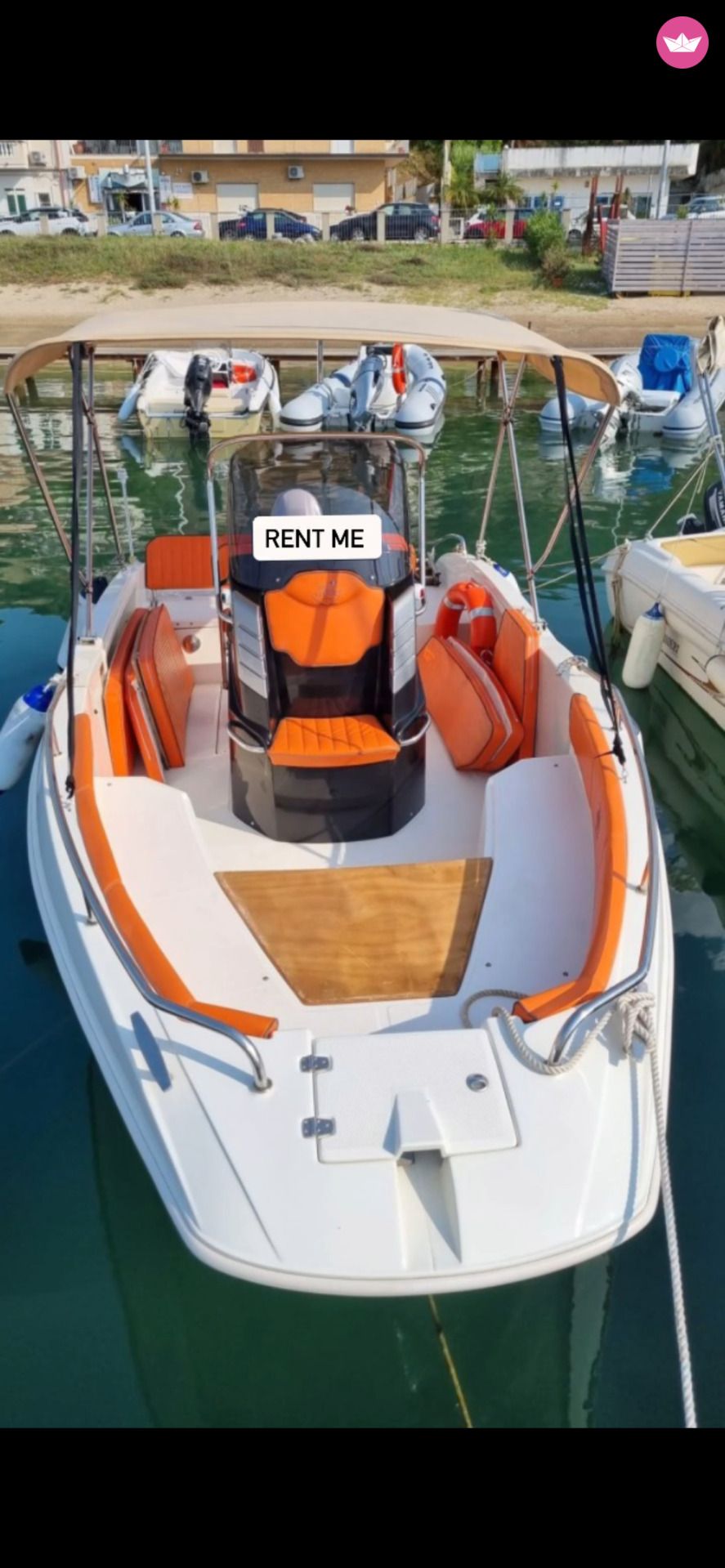Bateau sans permis Prua al vento Jaguar 5.7 40cv 3