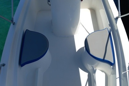 Motorboat in Vourvourou!