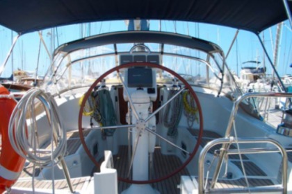 Greece in a sail boat Beneteau Oceanis Clipper 423