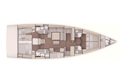Miete Segelboot  Dufour 530 Grand large Kaštel Gomilica