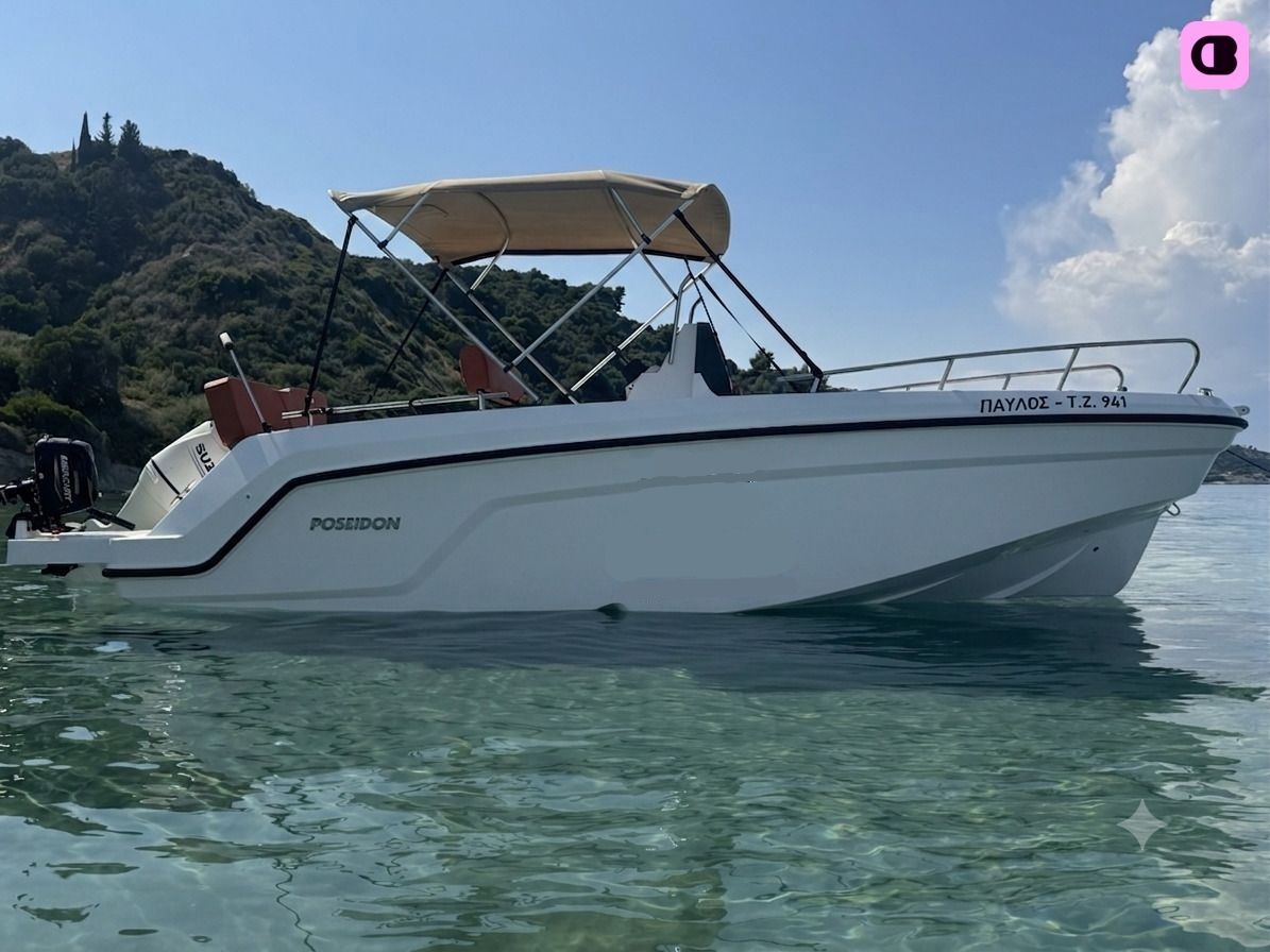 Bateau à moteur Poseidon Blu Water 210 140cv 4