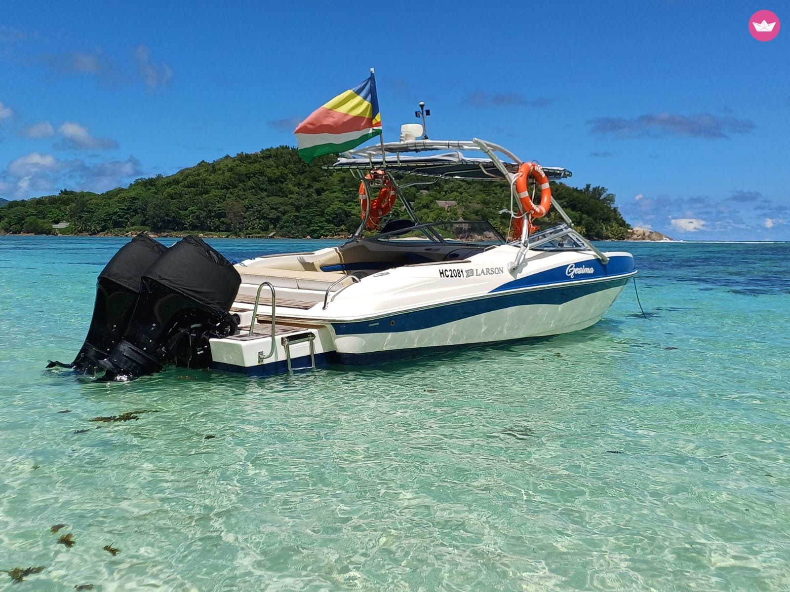 Bateau à moteur Larson Lxi 288 100cv 3