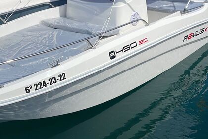 Hire Boat without licence  REMUS 450 Santa Pola