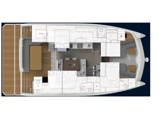 Sailboat  Aventura 50 MY boat plan