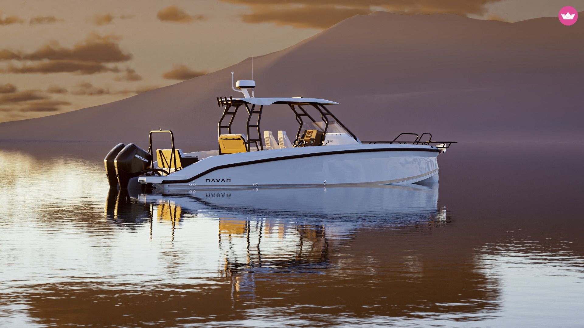 Bateau à moteur NAVAN T30