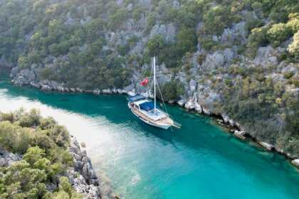 Rental Gulet Traditional Gulet with a capacity of 8 people Ketch Demre