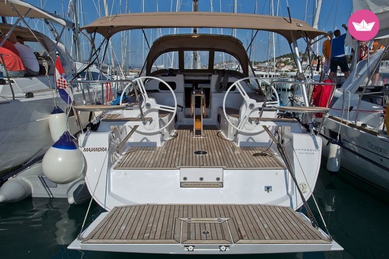 Charter sailboat in Trogir  