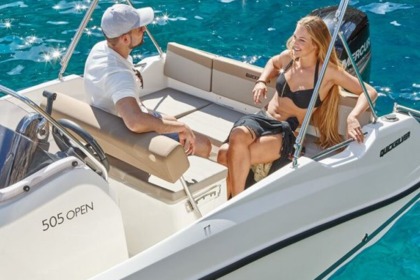 Quicksilver 505 no license needed.