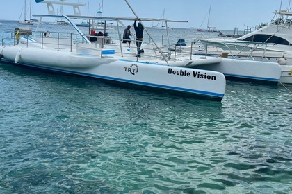 Miete Motorboot power cat 50 cat50 Bayahibe