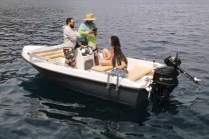 Rental Motorboat Asso 180 Santorini