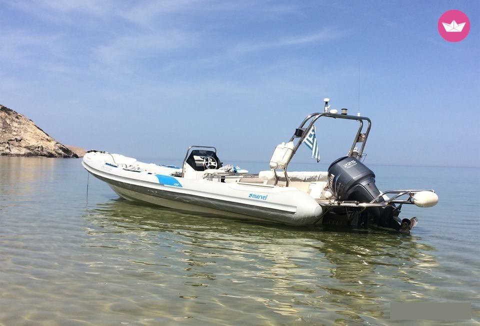 Marvel 930 250Hp in Chania for hire