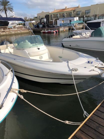 Charter Motorboat Jeanneau Cap Camarat 715 Menorca