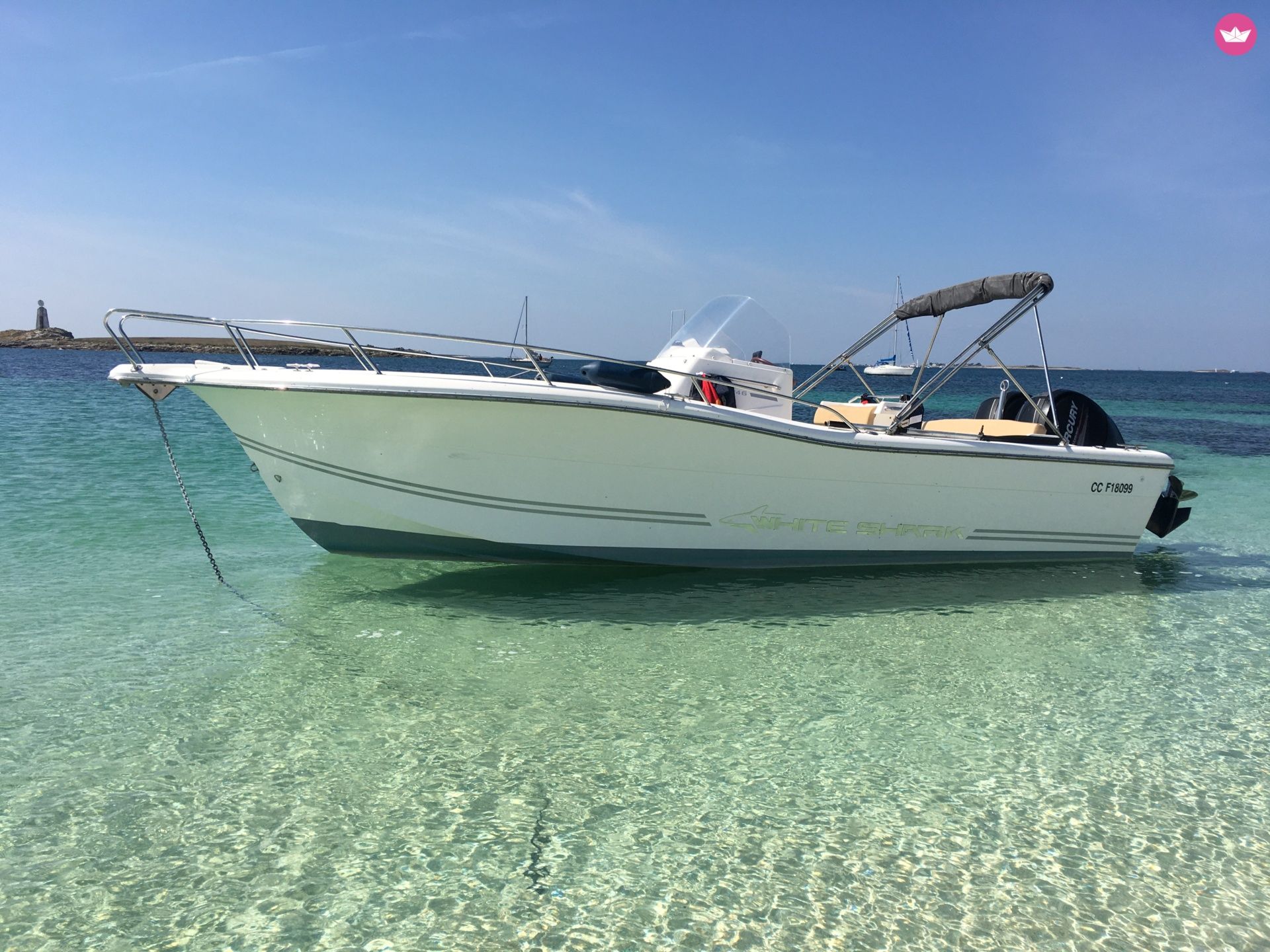 Bateau à moteur White shark White shark 246 300cv