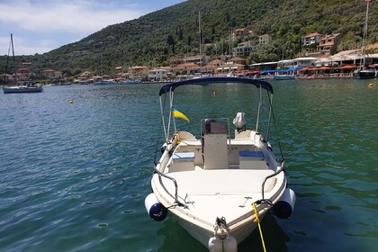 Charter Boat without licence  Man 5,35  - Lefkafa Island Lefkada