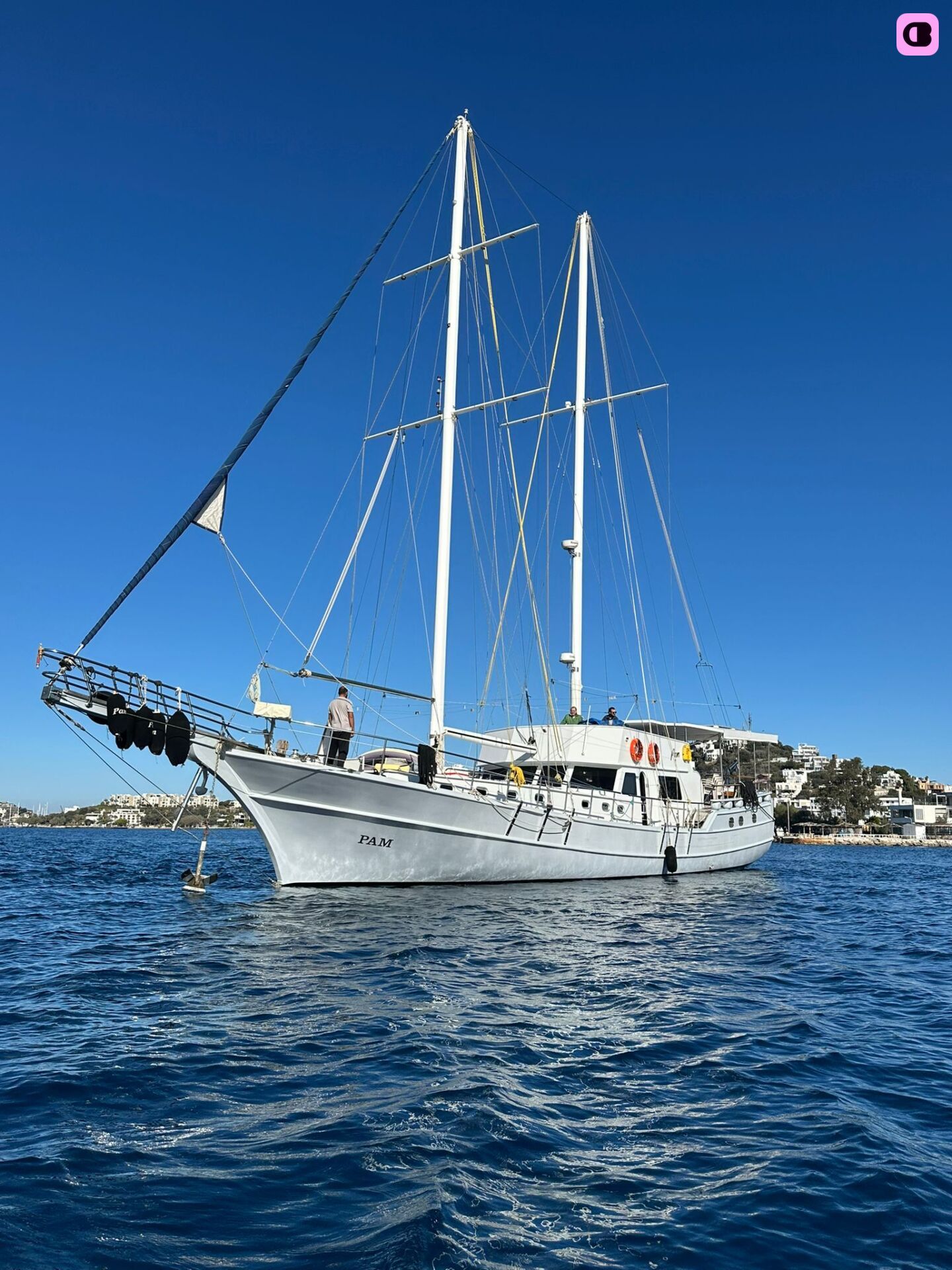 Goélette custom made custom 24m 6