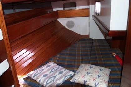 Cotre bermudien SANGERMANI , 17 mètres , 4 cabines doubles, palmarès en régates classiques