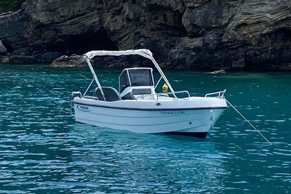 Rental Motorboat Poseidon 500M 40Hp Palaiokastritsa