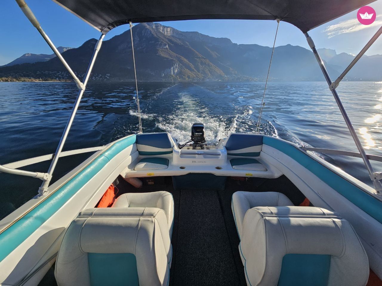 Bateau sans permis  Larson aa160 6cv 5