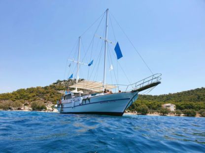 Charter Sailboat Traditional Gullet, Wooden Yacht Gulet Athens