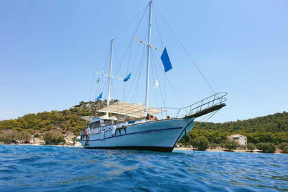 Charter Gulet Daily Cruises for individuals or groups, Traditional Gullet, Wooden Yacht Athens