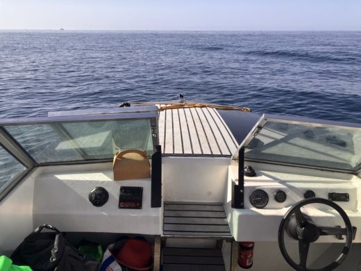 Les Sablettes Motorboat Mach 1 Spoiler alt tag text